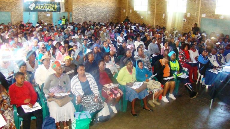 Chance 2 Advance Tafelkop - Ramogwerane programme participants